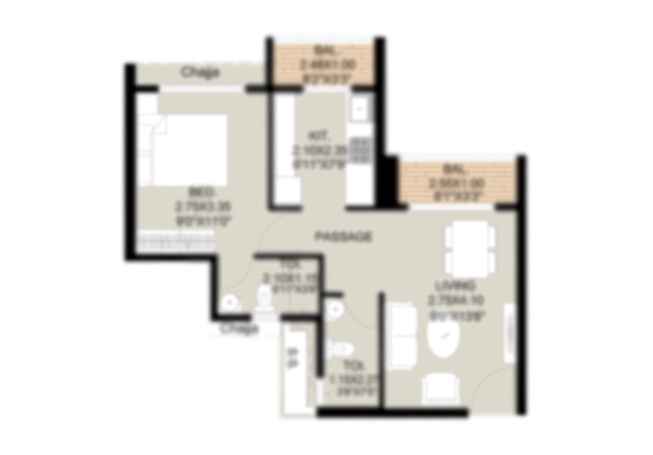 B-NO-1--1-BHK--type