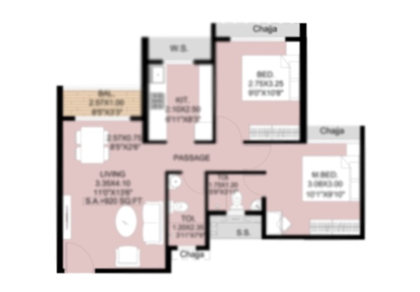 B-NO-1--1-BHK--type