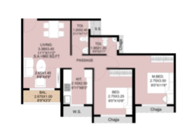 B-NO-1--1-BHK--type