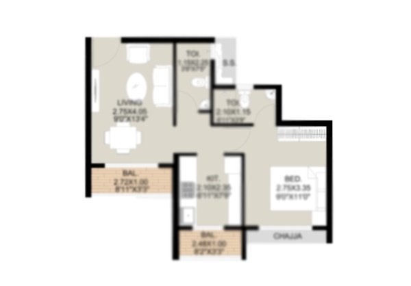 B-NO-1--1-BHK--type
